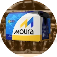 Instalação da bateria Moura